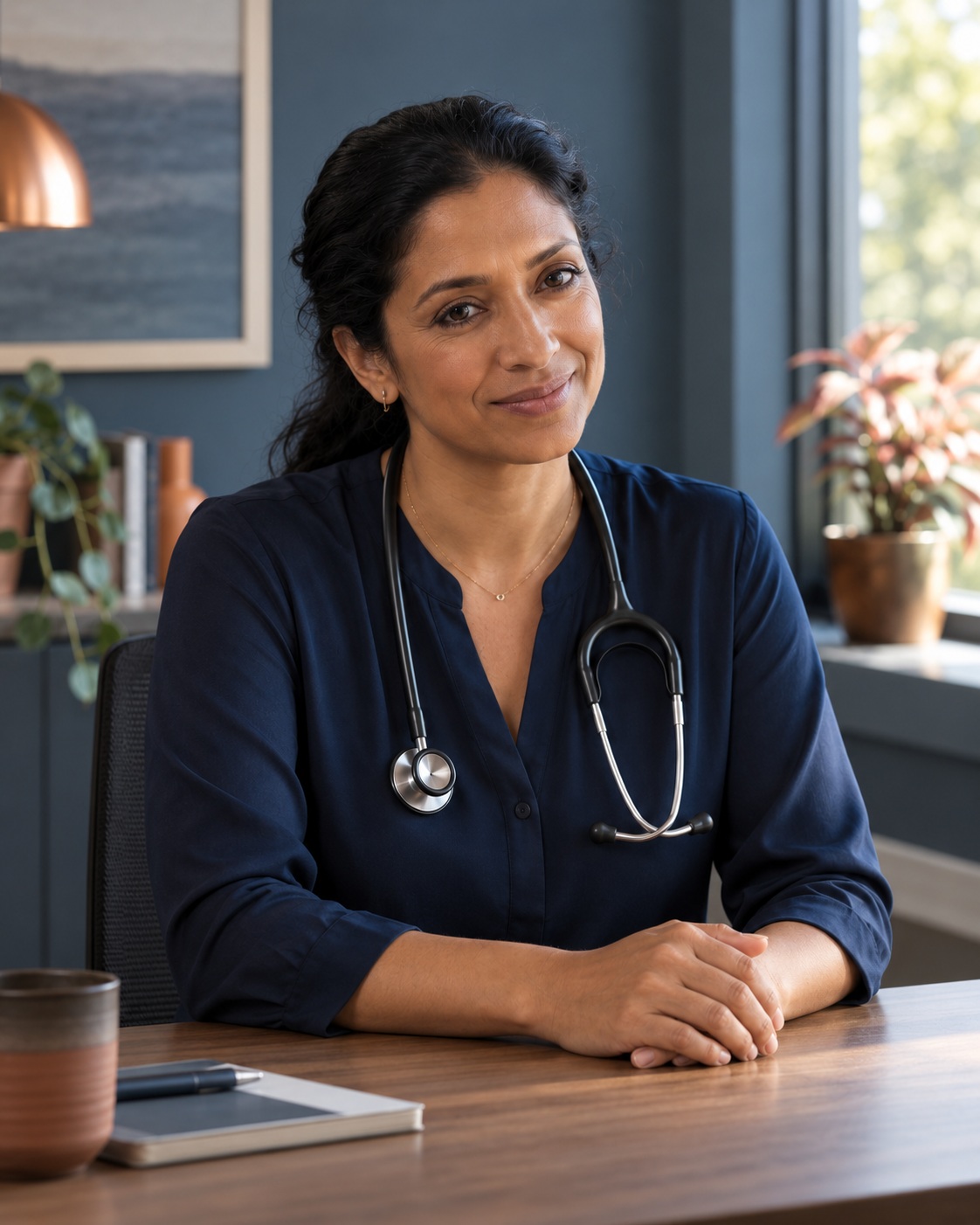 Portrait of the fictional principal primary care physician